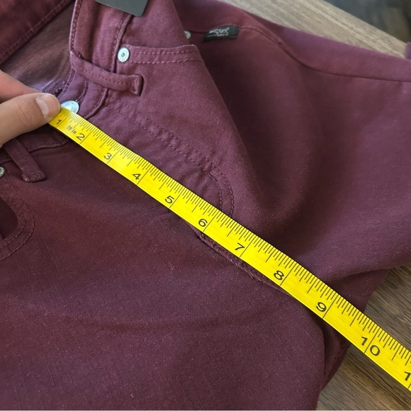 NWT Silver ISBISTER HIGH RISE SKINNY LEG Women's Burgundy Jeans 26x29 - Picture 9 of 11